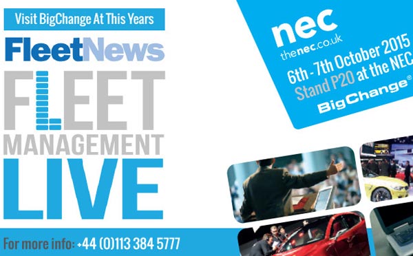 CEO’s Blog – Visit BigChange at stand P20 at the FleetNews Fleet Management Live Show at the NEC image