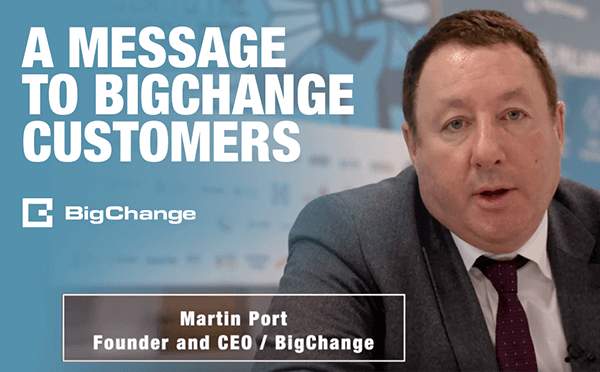 A Message to BigChange Customers image
