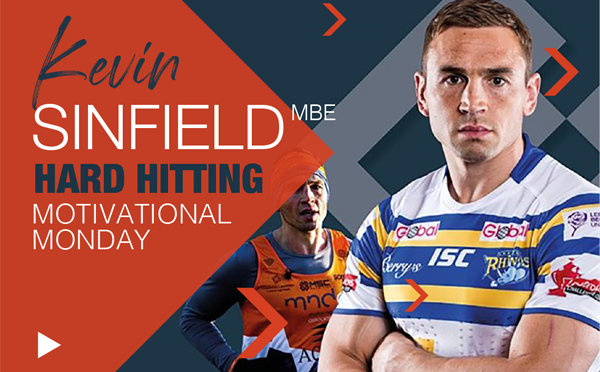 Kevin Sinfield MBE tackles leadership and Motor Neurone Disease image