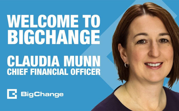 BigChange appoints Claudia Munn as CFO image