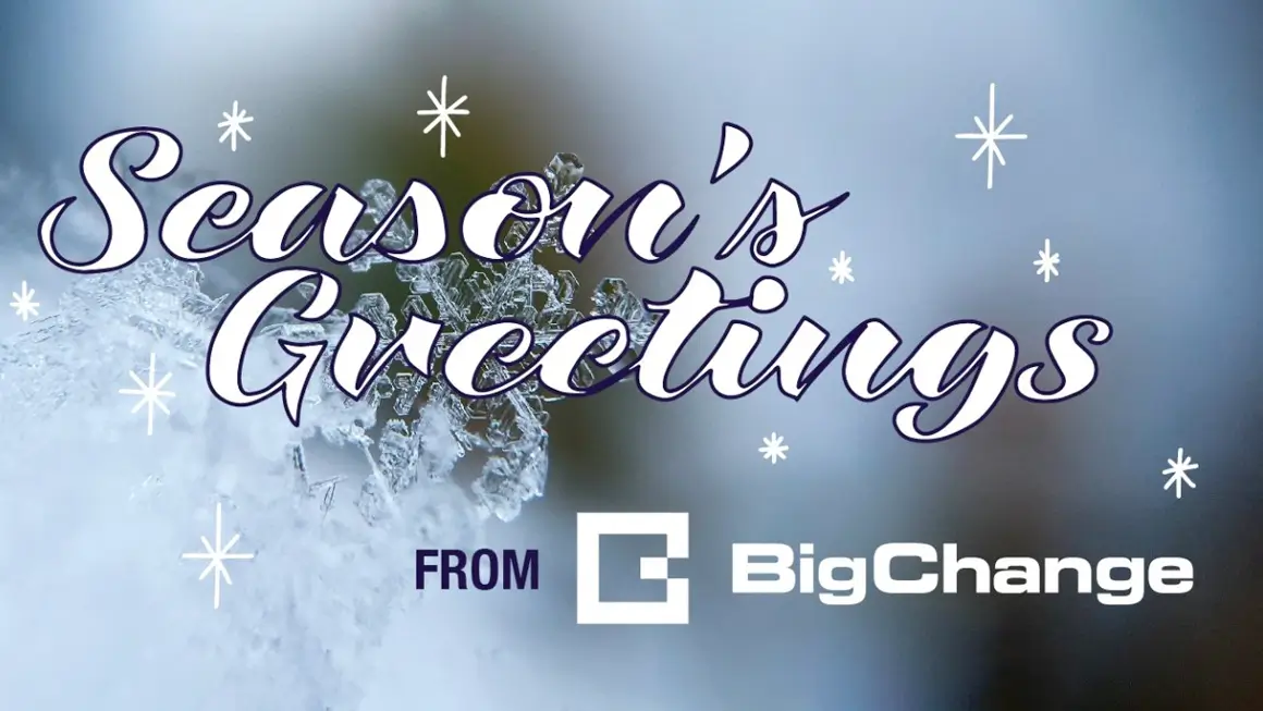 Season Greetings from all at BigChange image