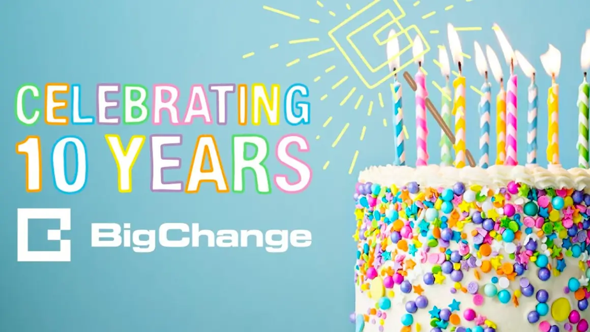 BigChange celebrates its 10th birthday image