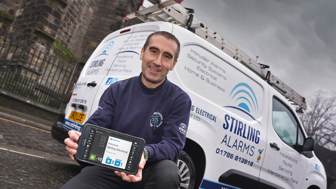 Stirling Electrical Transforms With BigChange Job Management image